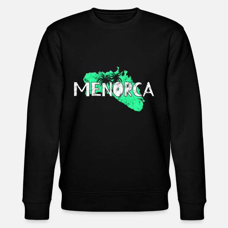 Menorca - Stanley/Stella Unisex Bio-Sweatshirt CHANGER  - Schwarz