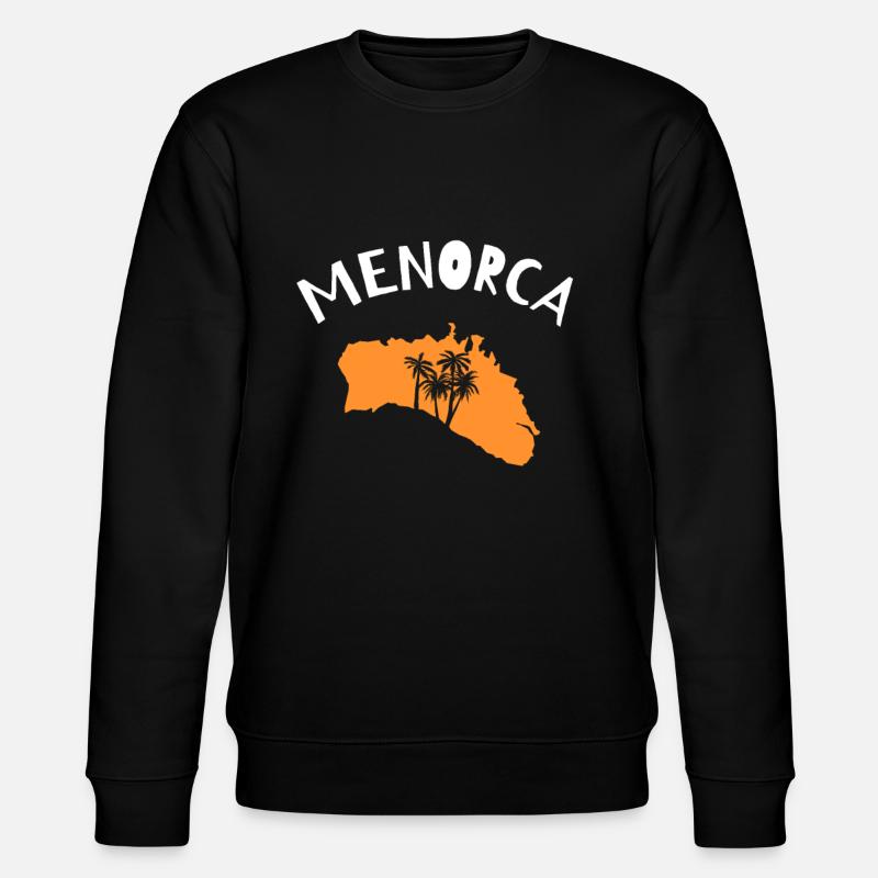 Menorca - Stanley/Stella CHANGER Unisex Organic Sweatshirt - black