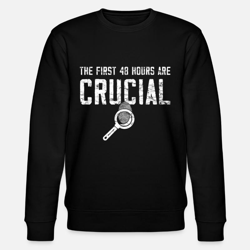 Criminology - Forensic Scientist - Stanley/Stella CHANGER Unisex Organic Sweatshirt - black