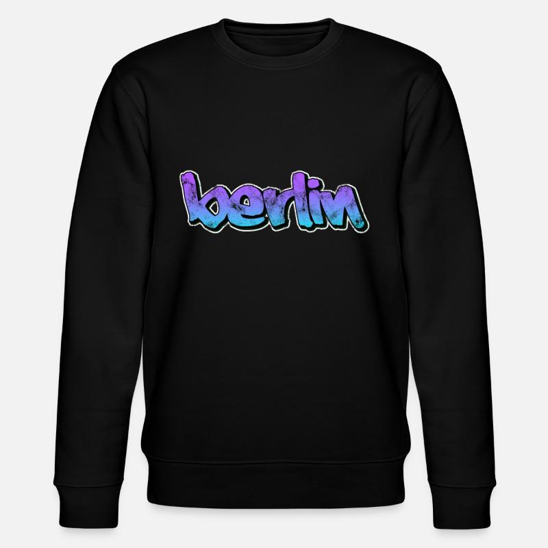 Berlin - Stanley/Stella CHANGER Unisex Organic Sweatshirt - black