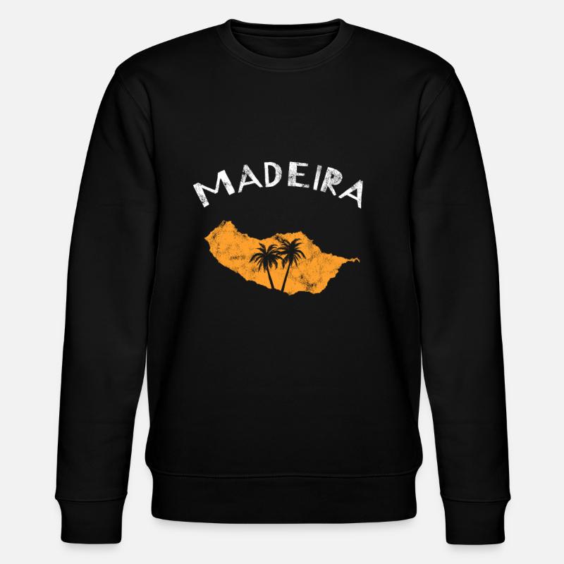 Madeira - Stanley/Stella Unisex Bio-Sweatshirt CHANGER  - Schwarz