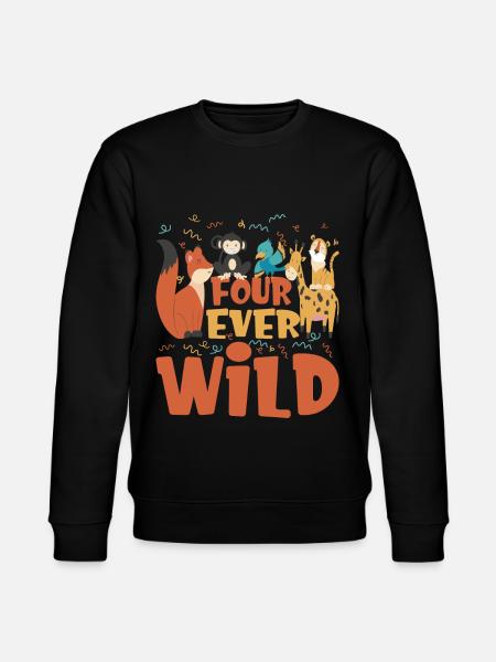 Quatre Ever Wild 47 - Sweat bio CHANGER Stanley/Stella Unisexe - noir