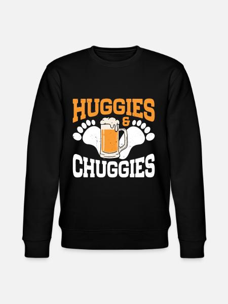 Huggies & Chuggies 29 - Stanley/Stella CHANGER Unisex Organic Sweatshirt - black
