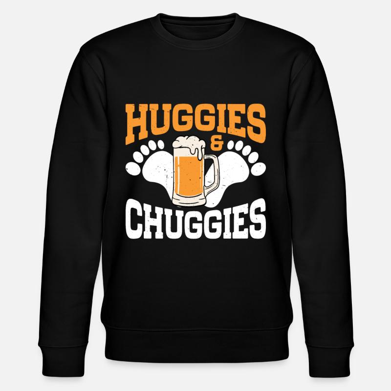 Huggies & Chuggies 29 - Stanley/Stella CHANGER Unisex Organic Sweatshirt - black