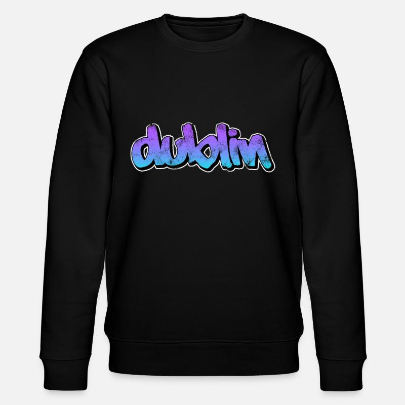 Dublin - Stanley/Stella Unisex Bio-Sweatshirt CHANGER  - Schwarz