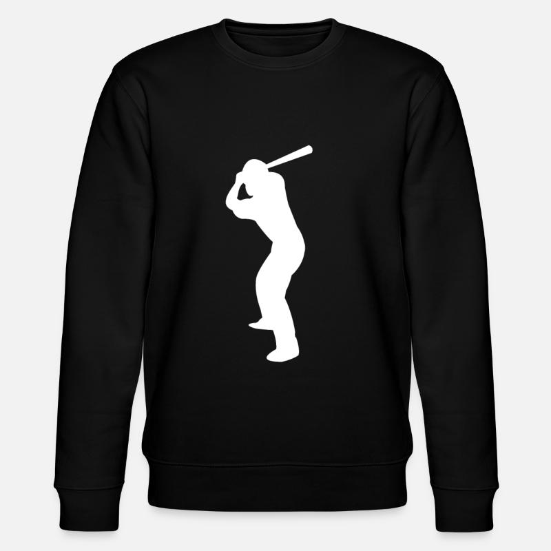 Baseball - Stanley/Stella CHANGER Unisex Organic Sweatshirt - black