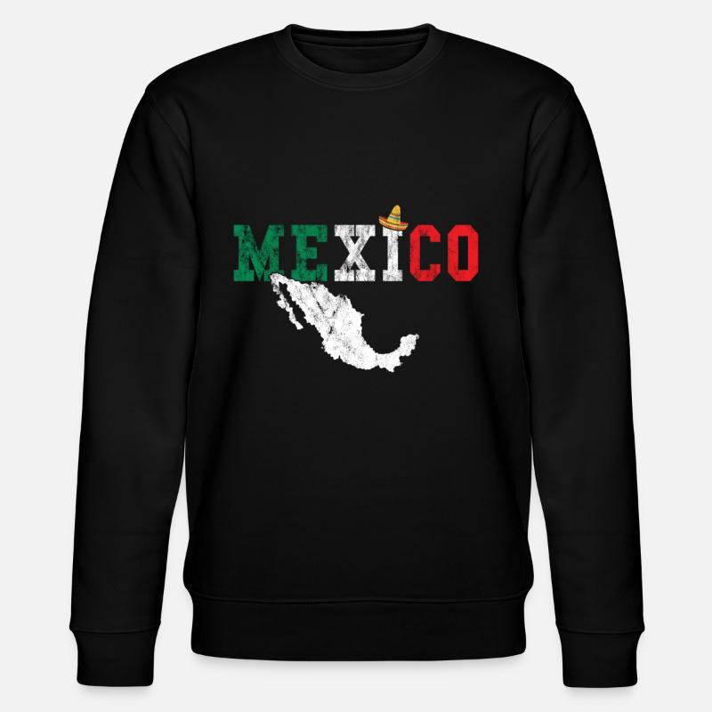 Mexiko - Stanley/Stella Unisex Bio-Sweatshirt CHANGER - Schwarz