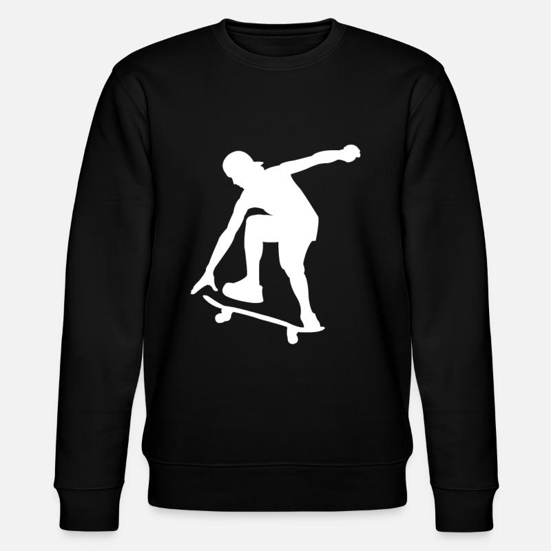 Patineur - Sweat bio CHANGER Stanley/Stella Unisexe - noir