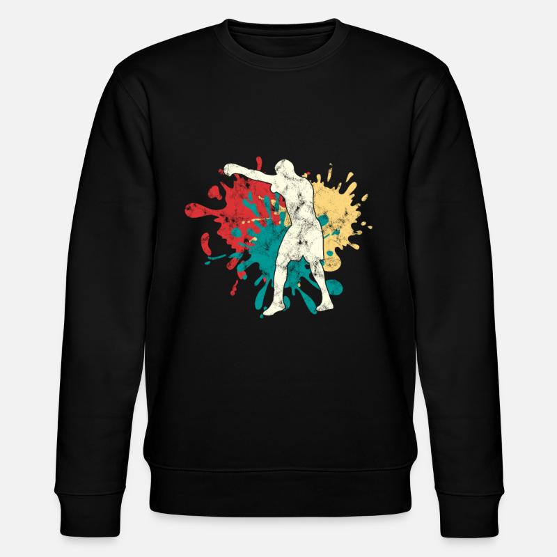 Boxe - Sweat bio CHANGER Stanley/Stella Unisexe - noir