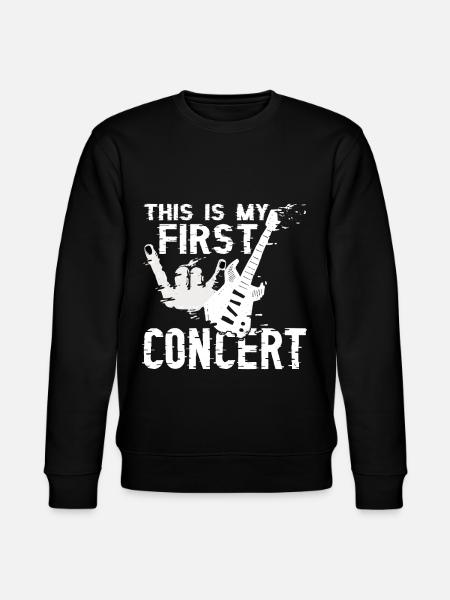 C’est mon premier concert 48 - Sweat bio CHANGER Stanley/Stella Unisexe - noir