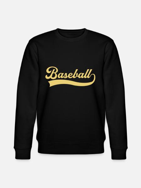 Lettrage baseball - Sweat bio CHANGER Stanley/Stella Unisexe - noir