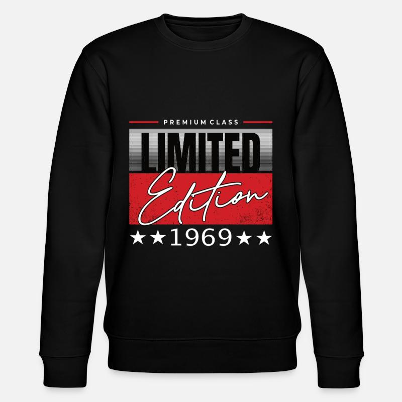 Édition limitée 1969 - Sweat bio CHANGER Stanley/Stella Unisexe - noir