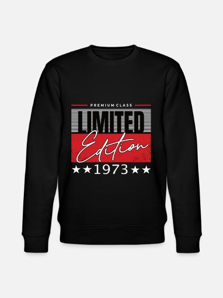 Limited Edition 1973 - Stanley/Stella CHANGER Unisex Organic Sweatshirt - black
