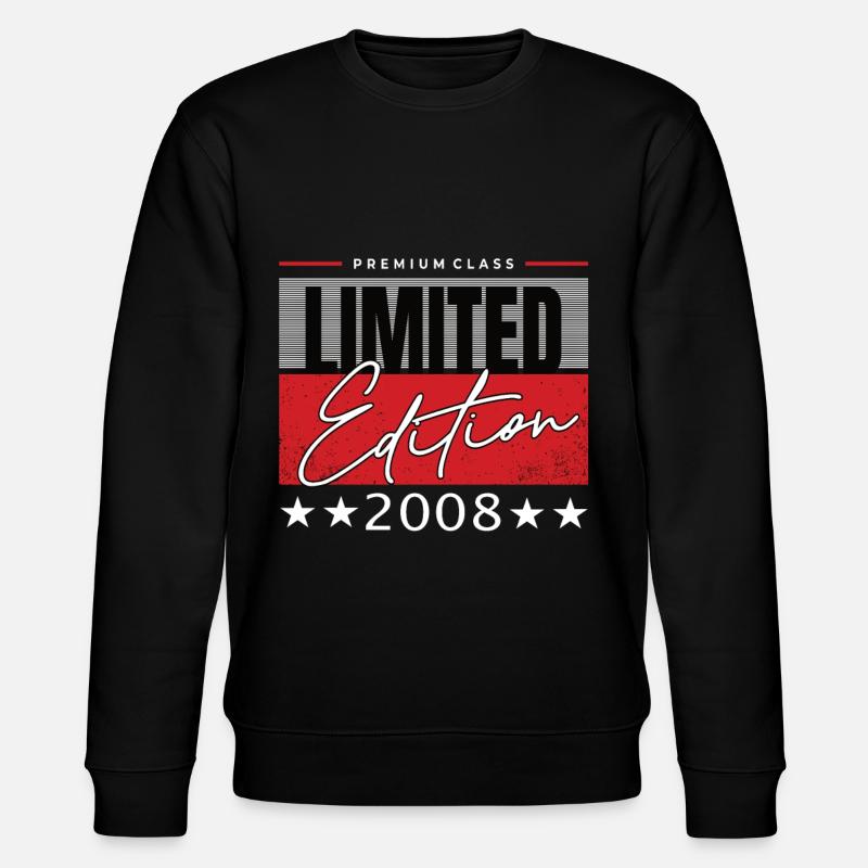 Édition limitée 2008 - Sweat bio CHANGER Stanley/Stella Unisexe - noir