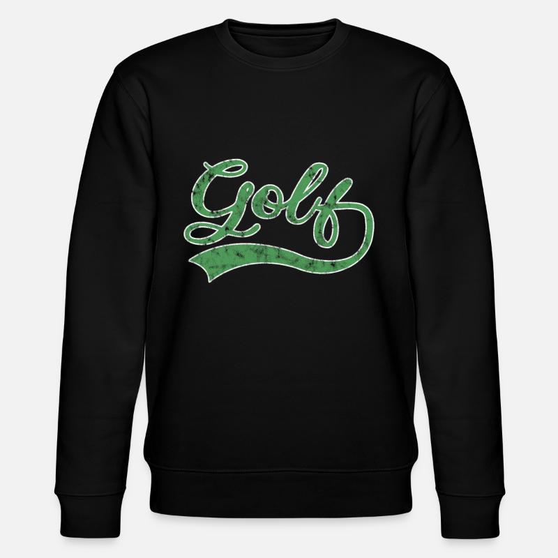 Lettrage de golf - Sweat bio CHANGER Stanley/Stella Unisexe - noir