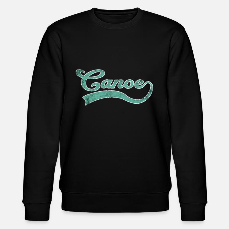 Canoë Canoë Lettrage - Sweat bio CHANGER Stanley/Stella Unisexe - noir