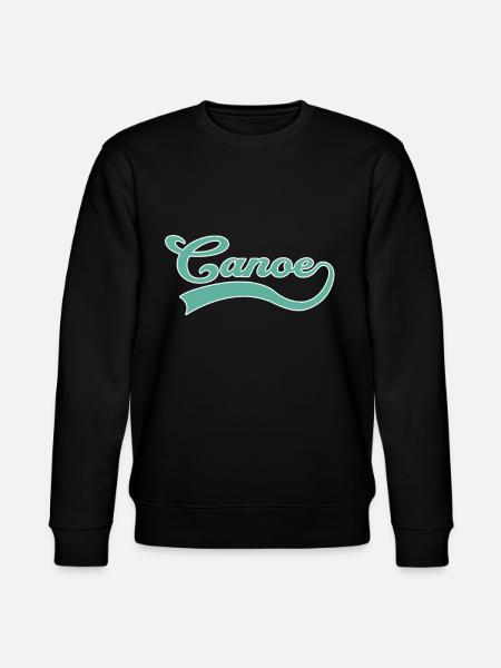 Canoe Canoeing lettering - Stanley/Stella CHANGER Unisex Organic Sweatshirt - black