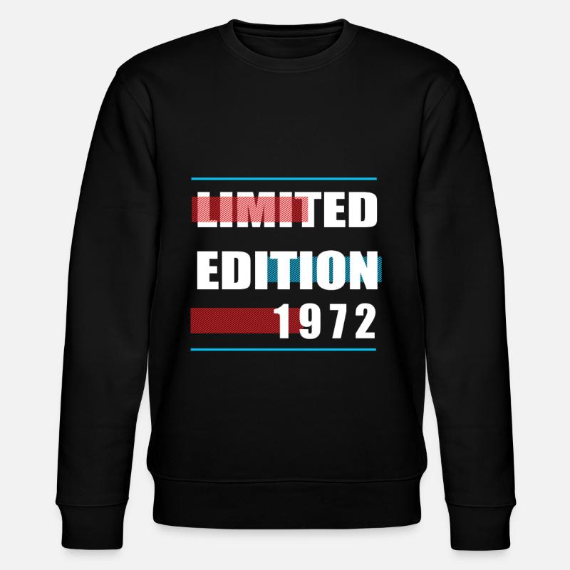 Édition limitée 1972 - Sweat bio CHANGER Stanley/Stella Unisexe - noir
