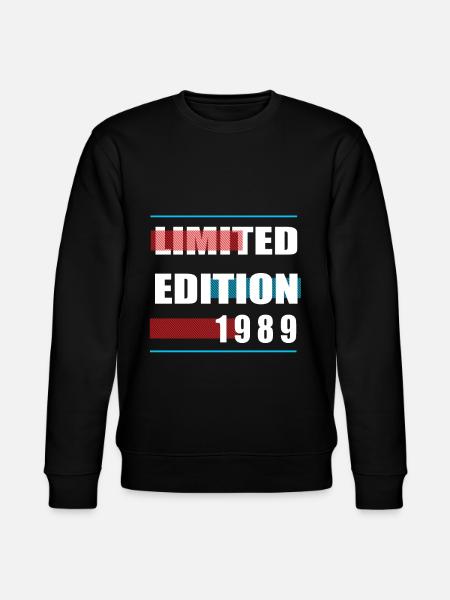 Édition limitée 1989 - Sweat bio CHANGER Stanley/Stella Unisexe - noir
