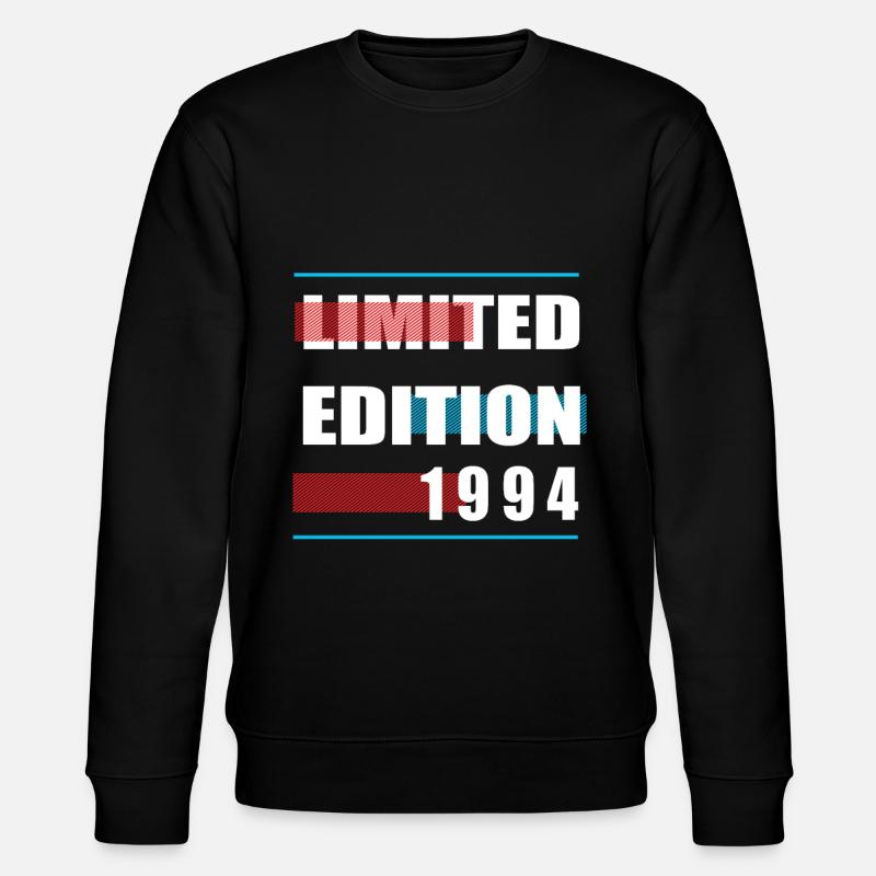Edition limitée 1994 - Sweat bio CHANGER Stanley/Stella Unisexe - noir