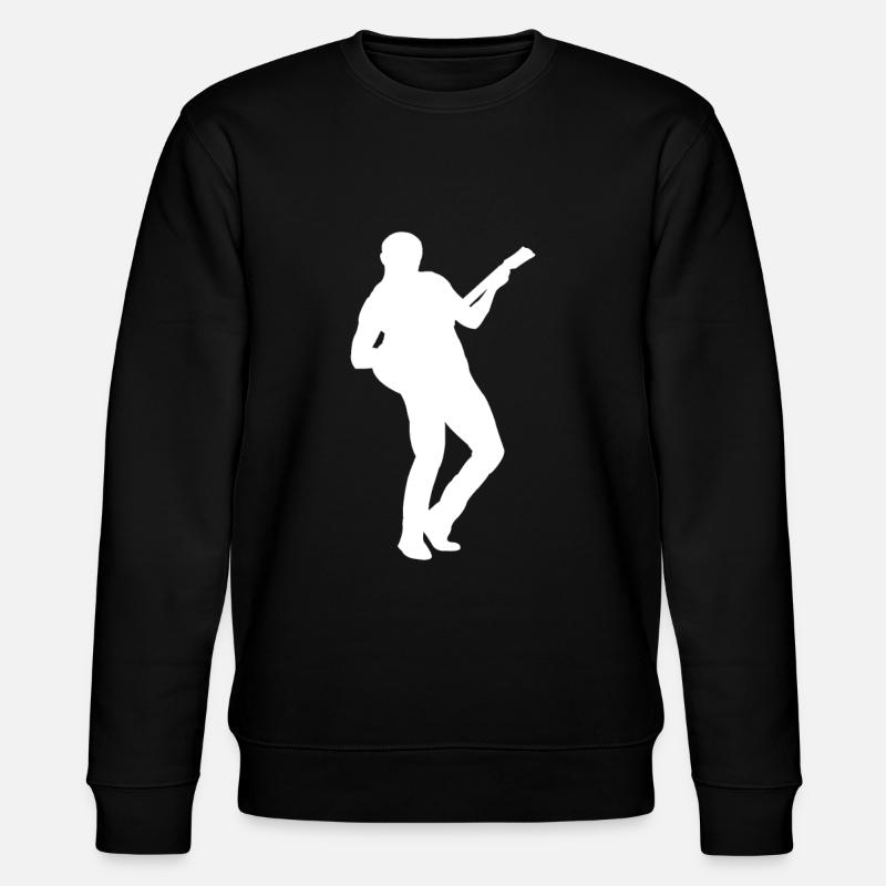 Silhouette du guitariste - Sweat bio CHANGER Stanley/Stella Unisexe - noir