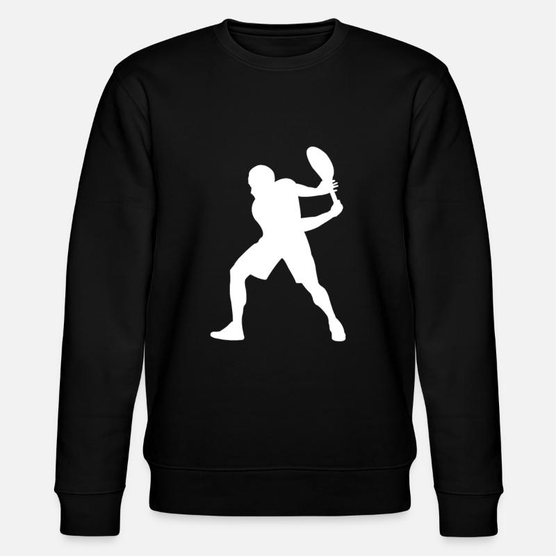 Tennis Silhouette - Sweat bio CHANGER Stanley/Stella Unisexe - noir