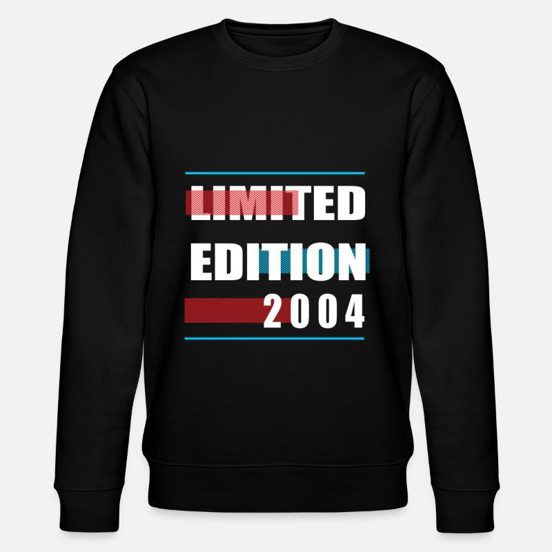 Édition limitée 2004 - Sweat bio CHANGER Stanley/Stella Unisexe - noir