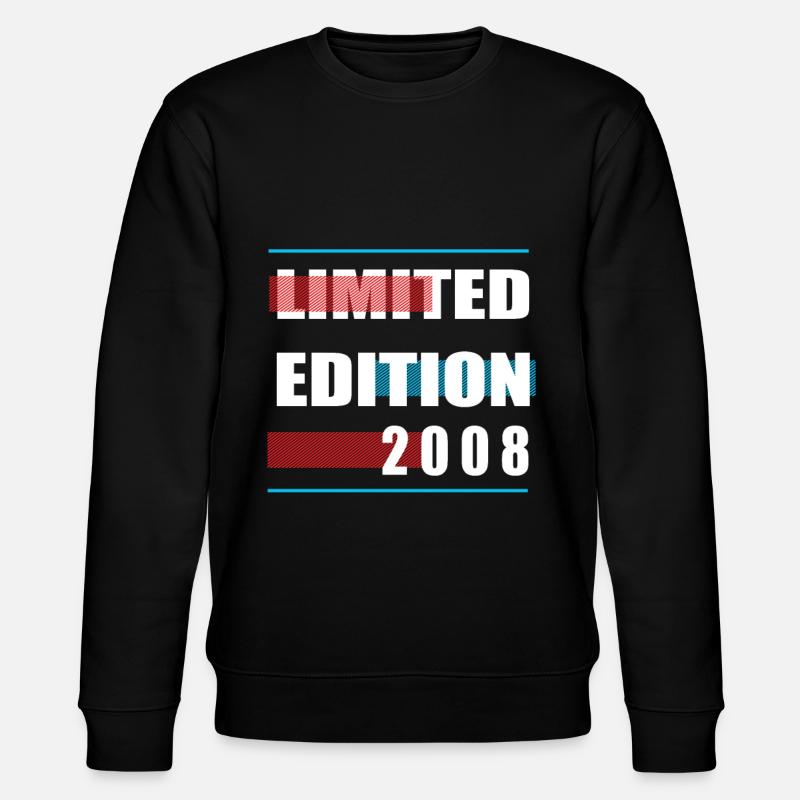 Édition limitée 2008 - Sweat bio CHANGER Stanley/Stella Unisexe - noir
