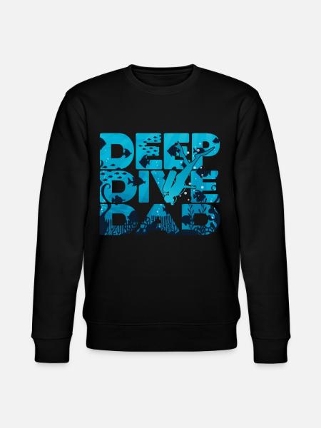 Freedive Deep Dive DeepDive papa - Sweat bio CHANGER Stanley/Stella Unisexe - noir