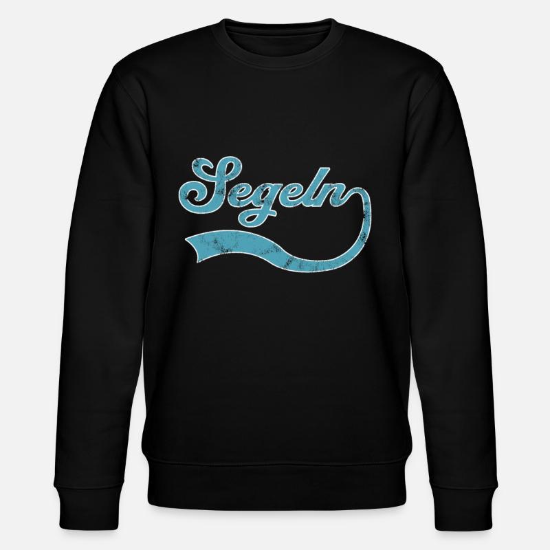 Segeln - Stanley/Stella Unisex Bio-Sweatshirt CHANGER  - Schwarz