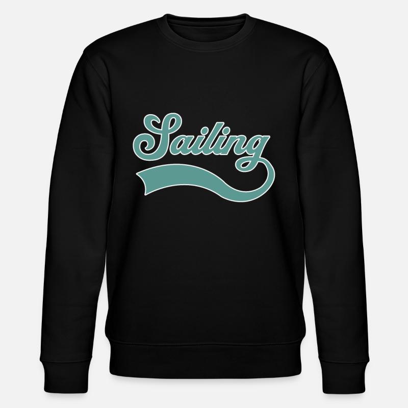 Segeln - Stanley/Stella Unisex Bio-Sweatshirt CHANGER - Schwarz