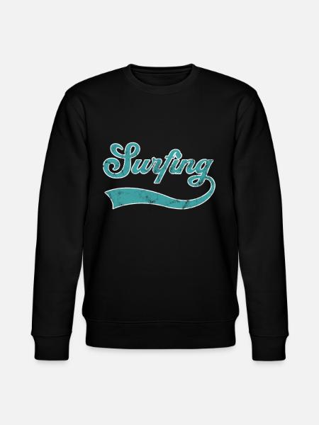 Lettrage de surf - Sweat bio CHANGER Stanley/Stella Unisexe - noir