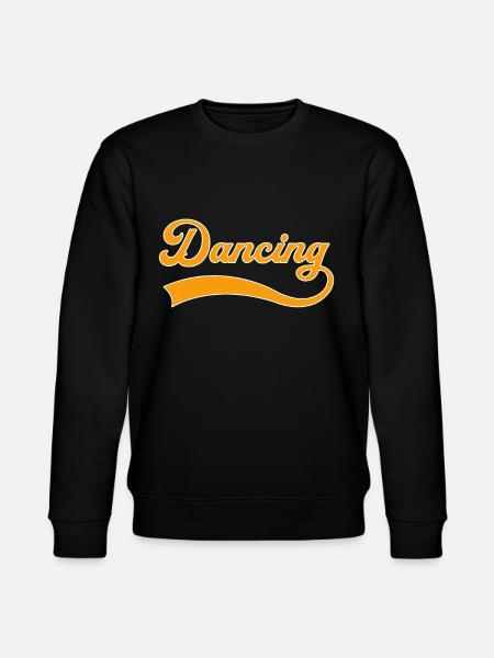 Dancing lettering - Stanley/Stella CHANGER Unisex Organic Sweatshirt - black