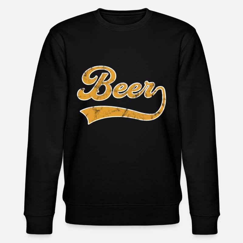 Lettrage de bière - Sweat bio CHANGER Stanley/Stella Unisexe - noir