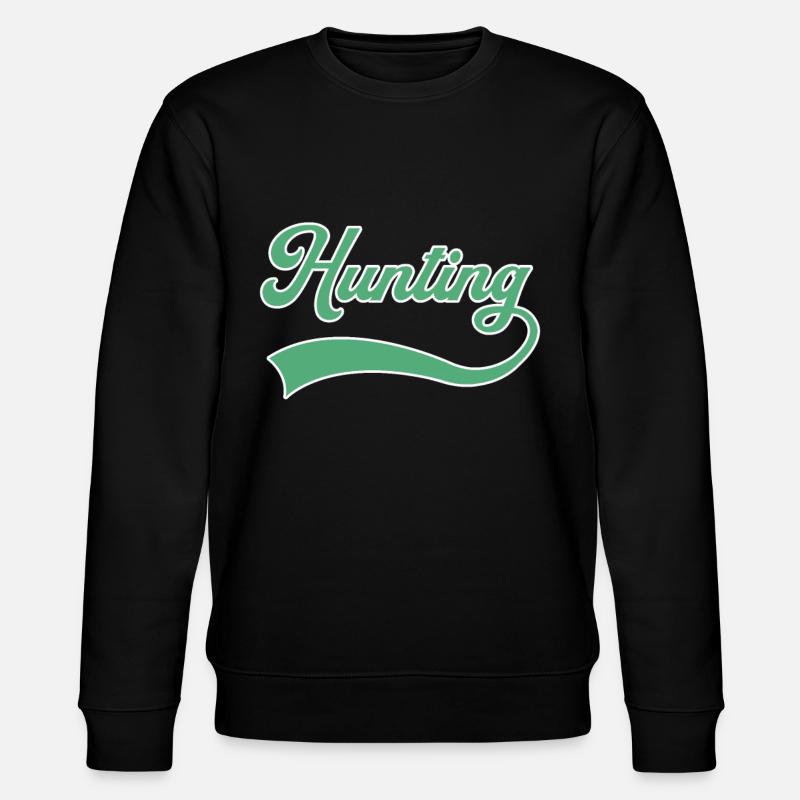 Lettrage de chasse - Sweat bio CHANGER Stanley/Stella Unisexe - noir