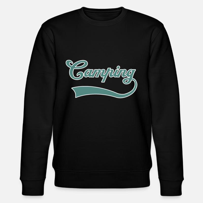 Lettrage de camping - Sweat bio CHANGER Stanley/Stella Unisexe - noir