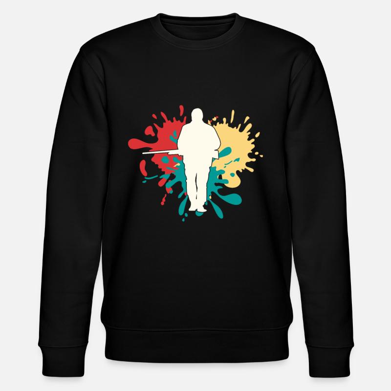 Hunter Hunting Silhouette - Stanley/Stella CHANGER Unisex Organic Sweatshirt - black