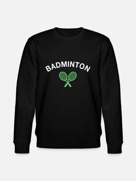 Badminton - Stanley/Stella Unisex Bio-Sweatshirt CHANGER  - Schwarz