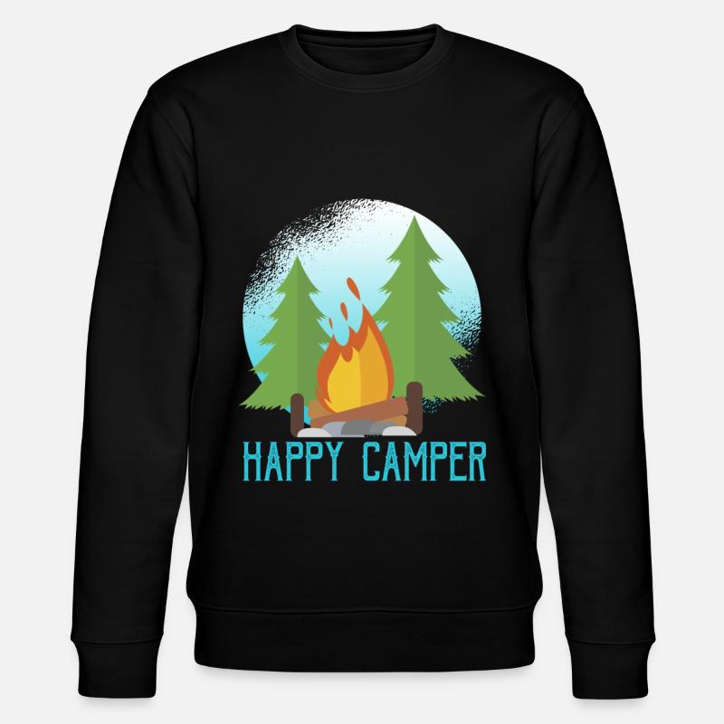 Emplacement camping-car camping-car caravane - Sweat bio CHANGER Stanley/Stella Unisexe - noir