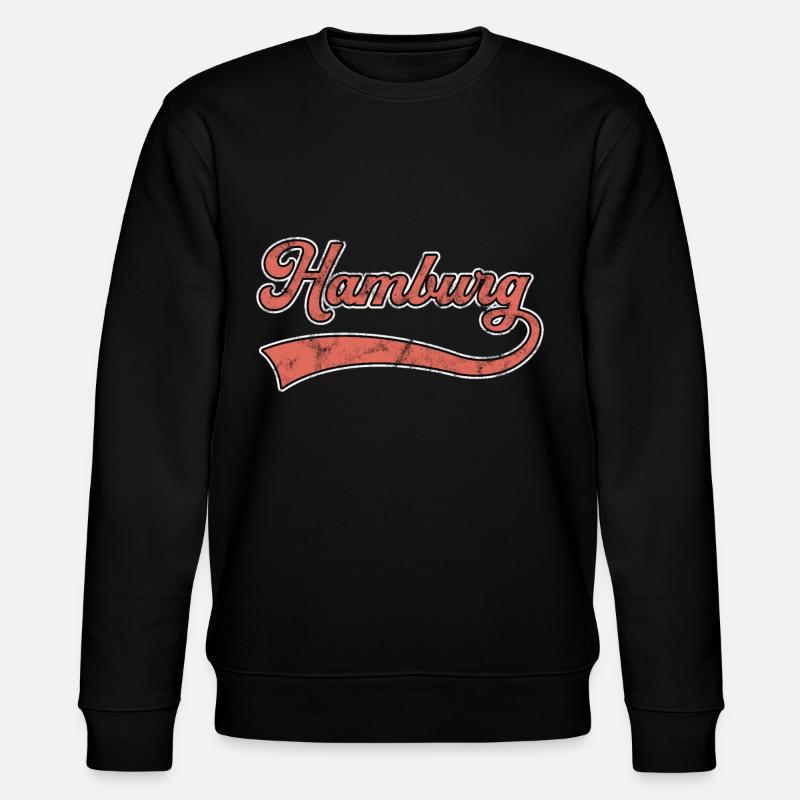 Lettrage de Hambourg - Sweat bio CHANGER Stanley/Stella Unisexe - noir