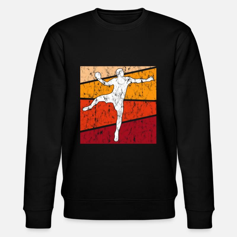 Handball Rétro - Sweat bio CHANGER Stanley/Stella Unisexe - noir