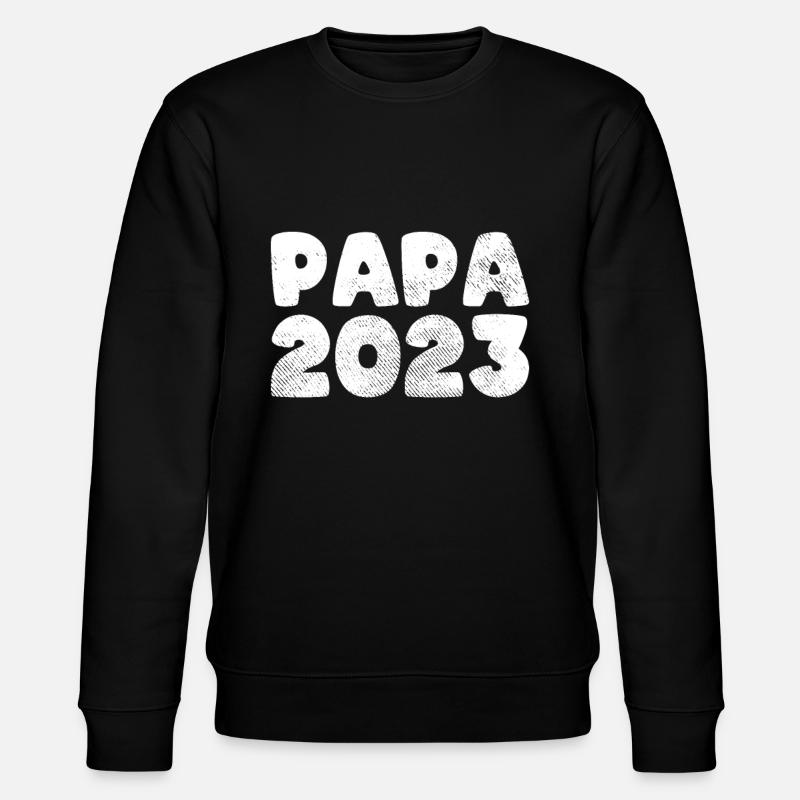 Papa 2023 - Stanley/Stella CHANGER Unisex Organic Sweatshirt - black