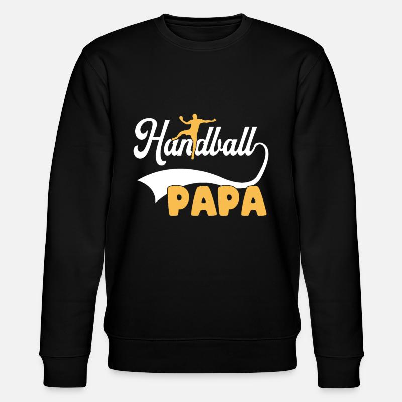 Papa Handball - Sweat bio CHANGER Stanley/Stella Unisexe - noir