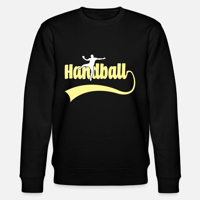 Handball - Stanley/Stella Unisex Bio-Sweatshirt CHANGER  - Schwarz