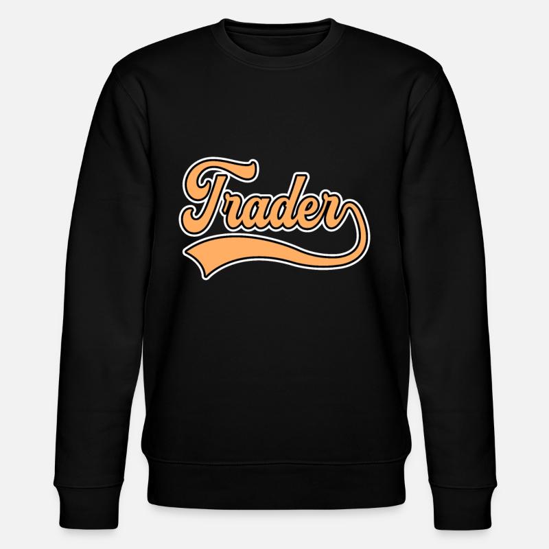 Trader Schriftzug - Stanley/Stella Unisex Bio-Sweatshirt CHANGER  - Schwarz