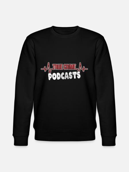 true crime podcast heartbeat - Stanley/Stella CHANGER Unisex Organic Sweatshirt - black