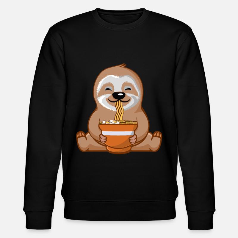Ramen Eater Sloth Whisperer - Sweat bio CHANGER Stanley/Stella Unisexe - noir