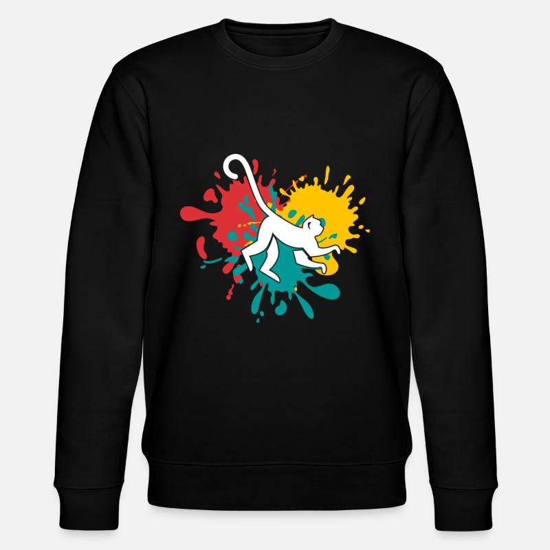 Singe singe - Sweat bio CHANGER Stanley/Stella Unisexe - noir