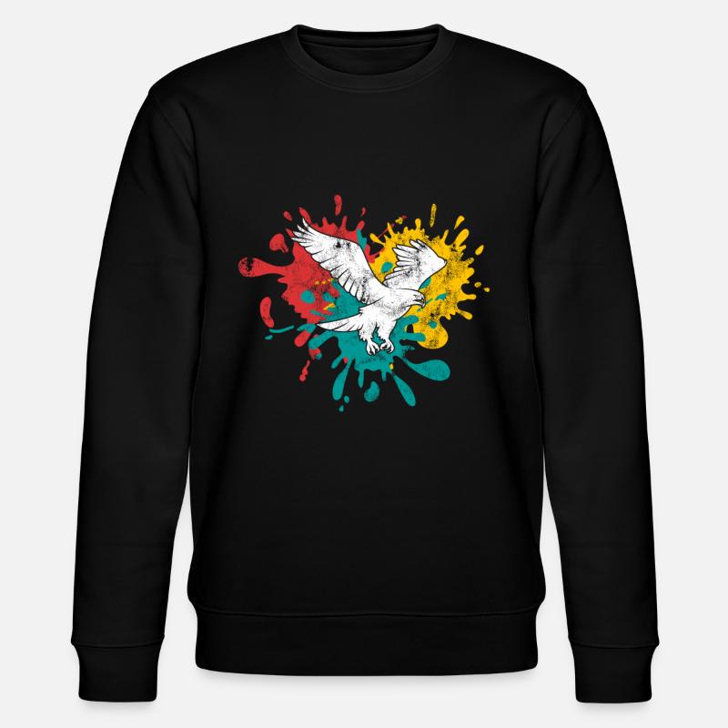 Eagle - Stanley/Stella CHANGER Unisex Organic Sweatshirt - black