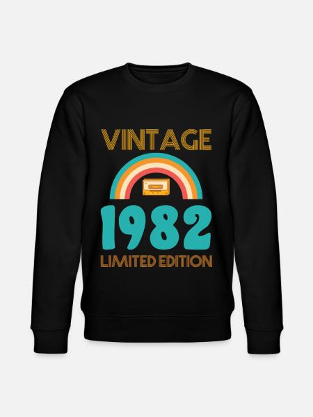 Rétro Classique 1982 - Sweat bio CHANGER Stanley/Stella Unisexe - noir